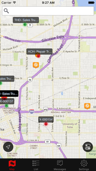 fleet gps tracking mobile application