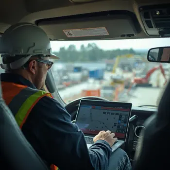 Contractor using GPS Tracking